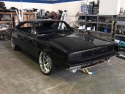 68 Dodge Charger – leather and suede retrim, carpet false floors and boot fitout-5