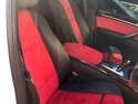BMW X6 – red alcantara seat and door inserts-1