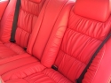 VH Holden Commodore – custom red leather retrim-3
